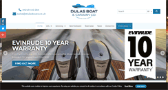 Desktop Screenshot of dulasboats.co.uk